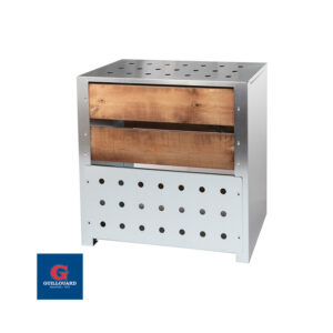 Composteur en bois de jardin en bois 470L